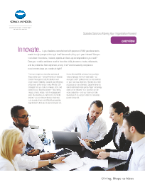 ECM, Brochure, Konica-Minolta, Prior & Nami Business Systems