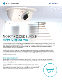 Mobotix, Cloud Bundle, Brochure, security, safety, Konica Minolta, Prior & Nami Business Systems
