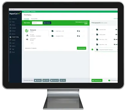 Papercut, Print Deploy, Prior & Nami Business Systems