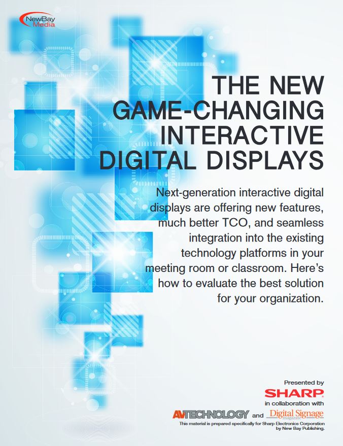sharp, interactive displays, Prior & Nami Business Systems
